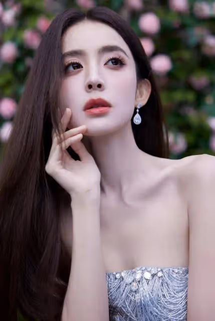 娜扎珠寶寫真露事業線和美背!雪膚玉貌曼妙身材性感撩人