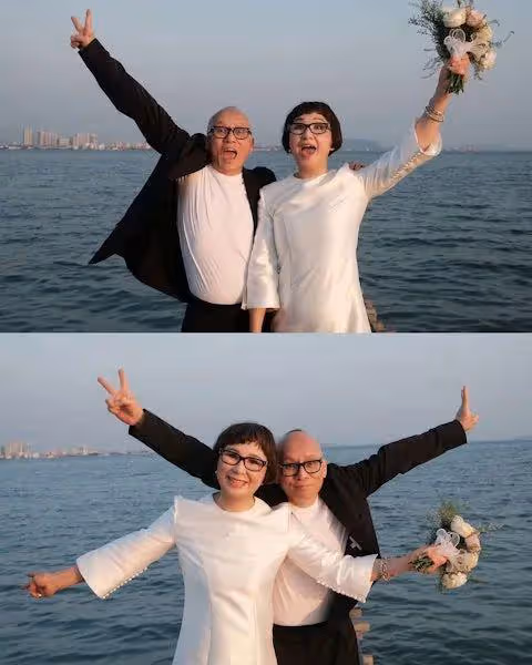 TVB花旦親手為父母補拍婚紗照,直言多年心愿終達成,霸氣回應被催婚
