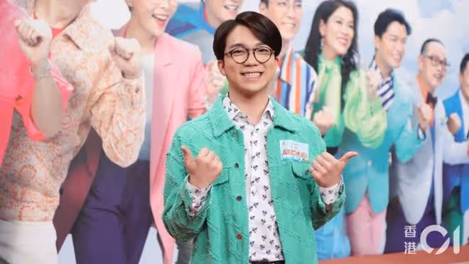 27歲TVB小生正式加入劇組,自認演戲經驗不足是新丁,直言開心又緊張