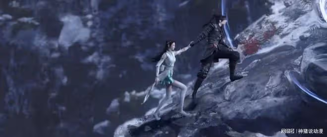 蕭炎公主抱納蘭嫣然,動作太曖昧,導演還特意為納蘭嫣然改了劇情