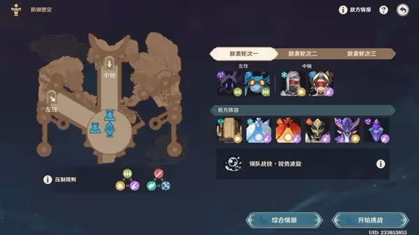 《原神》安固諸方防禦想定全關卡攻略