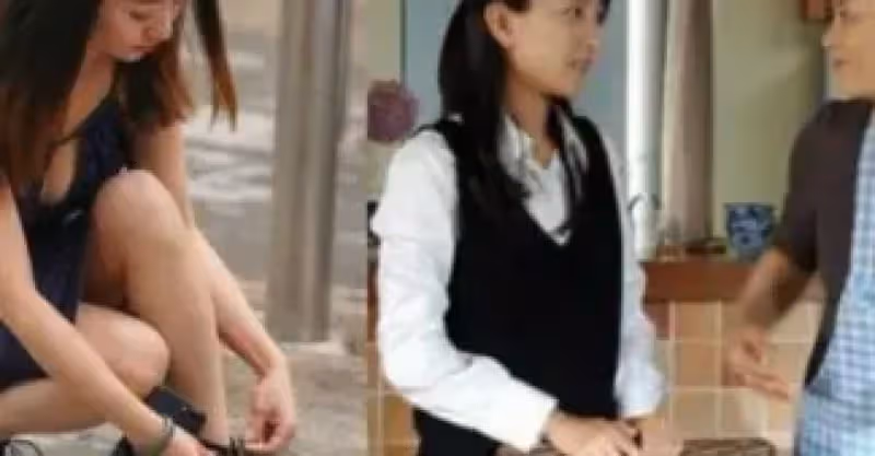 我有一個10多年的好閨蜜，常常到我們家玩，但老公總在她進屋後默默離開，讓我有些疑惑。直到某天，閨蜜突然「蹲下繫鞋帶」，婆婆便把我拉到一旁：「媳婦，以後別讓她來了！」