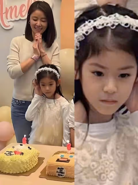 林心如女兒「正臉曝光」!臉型優越「酷似霍建華」模樣讓人驚艷:完美繼承爸媽優秀基因!