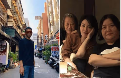 王菲在家中聚餐照曝光，素顏真實的讓人不敢相信，菲姐的現實總是殘酷的