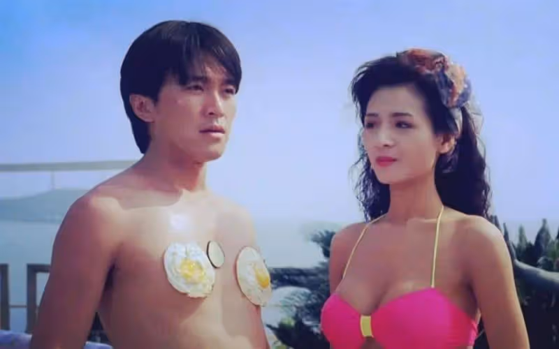 香港限制片女神,性感裝扮舉辦生日會,60位明星藝人參加,星光熠熠