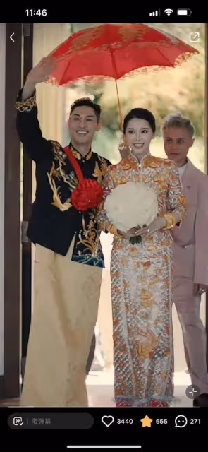 41歲TVB男星泰國補辦婚禮影片曝光,網紅老婆被批妝容出事與網友駁火