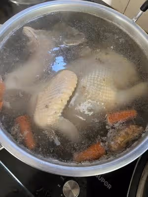 白切扇雞