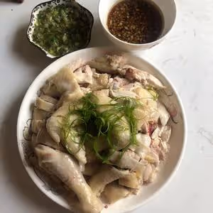 白切扇雞