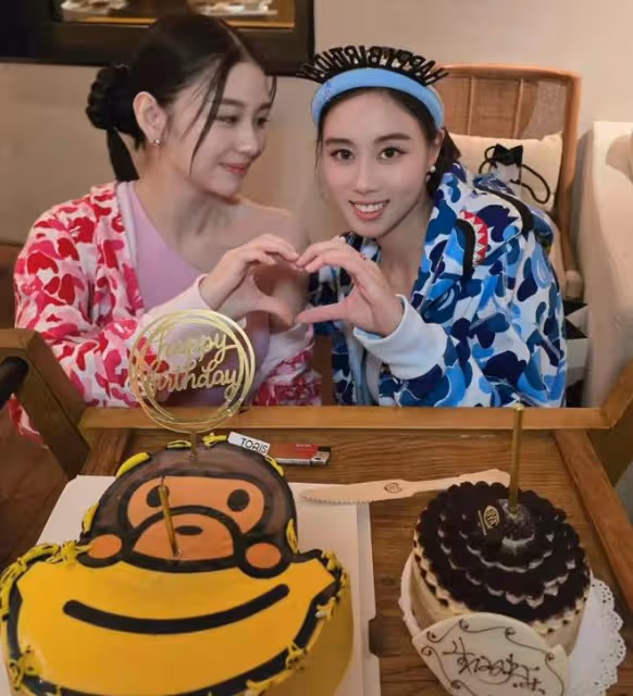 邱淑貞女兒為賭王千金慶生,甘比愛女驚喜出鏡,全是高顏值美女