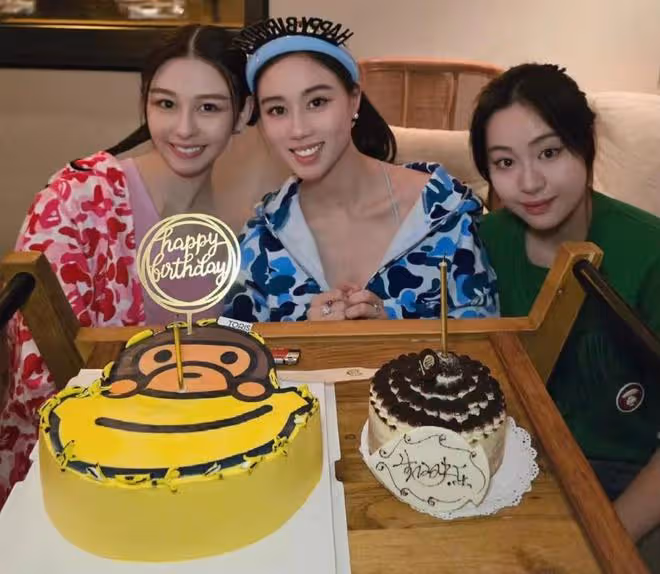 邱淑貞女兒為賭王千金慶生,甘比愛女驚喜出鏡,全是高顏值美女