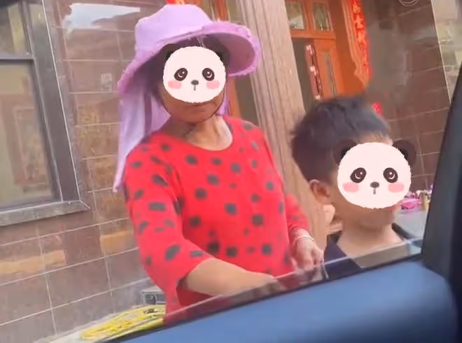 孫子在奶奶家住了兩天就被趕走,被塞上車後大喊:我還會回來的