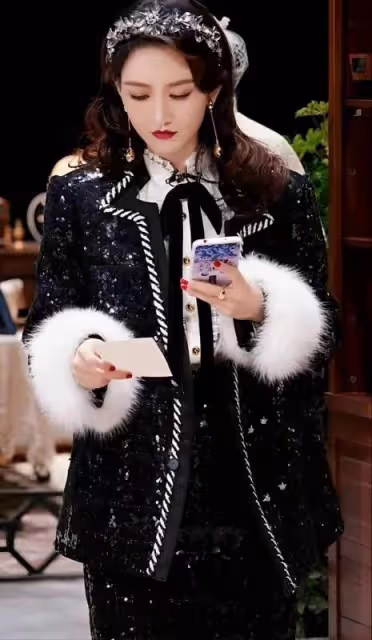 王鷗美圖大秀事業線大長腿！雪膚魔鬼身材性感撩人，網友：愛了！