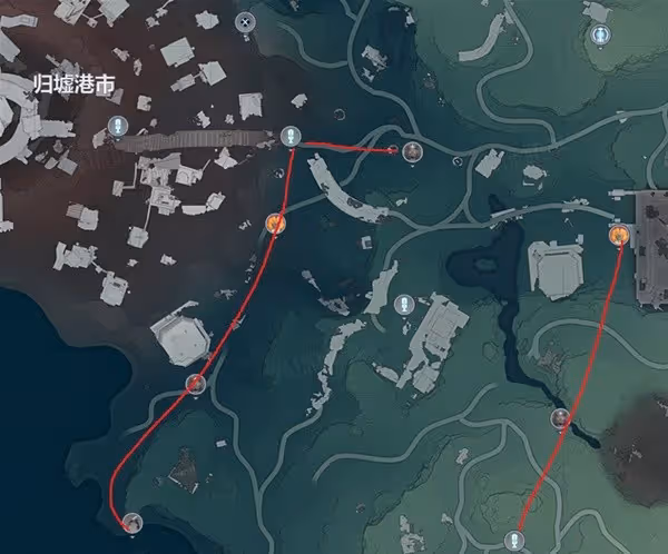 《鳴潮》熔山裂谷套裝刷取路線分享