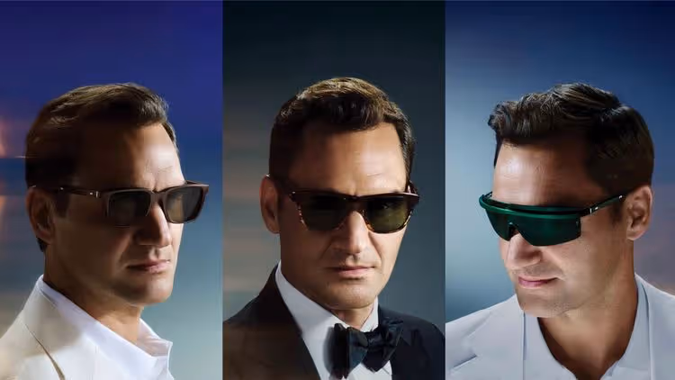 費德勒聯名巨星愛用Oliver Peoples　造超帥墨鏡自評「實用又時髦」