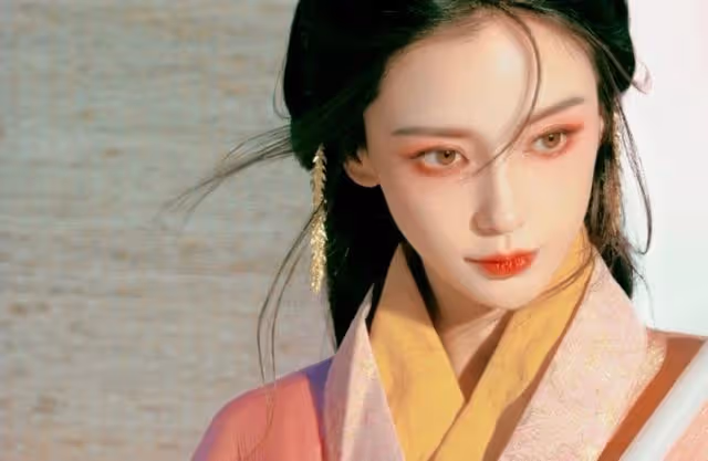 baby帶美瞳再現驚艷古裝，嫵媚多姿眼神繚繞，卻被吐槽像日本歌姬