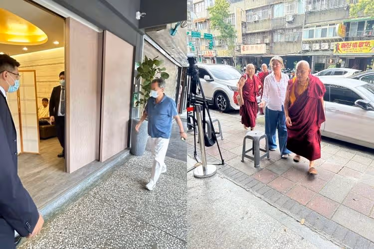 寬姐喪母｜邱瓈寬竟然瘦成這樣　恩師朱延平請出高僧靈堂誦經送暖