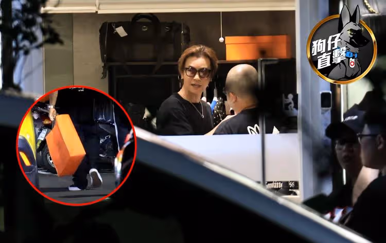 狗仔直擊｜羅志祥黑衣人Look帶頭掃精品店　生命中最重要女人陪買愛馬仕