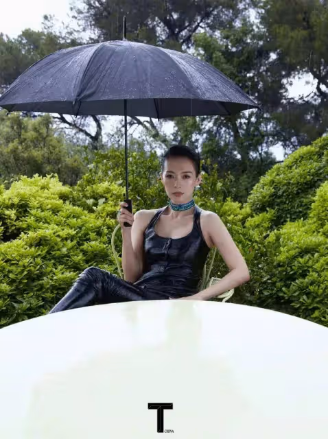章子怡穿皮褲拍大片!離開汪峰後狀態全開 全心搞事業的女人最迷人