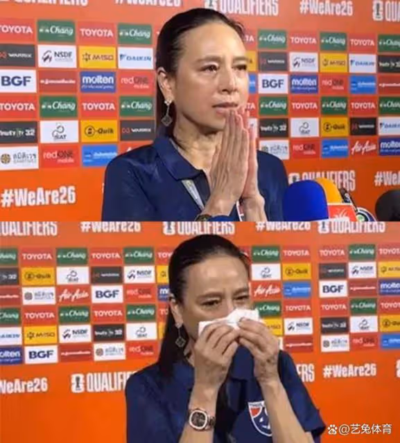 新加坡門將走紅,痛哭的泰國女足協主席也火了,戴名表開豪車背景顯赫