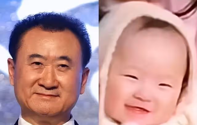 黃一鳴再曬女兒視頻,嘴巴鼻子超像王健林,衣服起球居住環境曝光