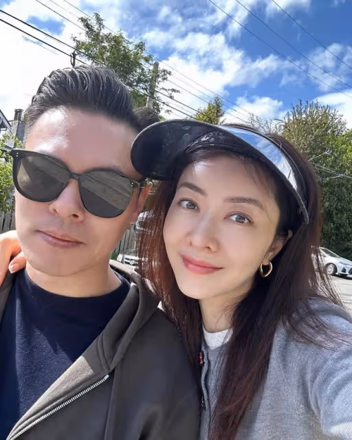 熊黛林和婆家人旅遊,百億婆婆同框出鏡,大姑姐郭可盈很漂亮