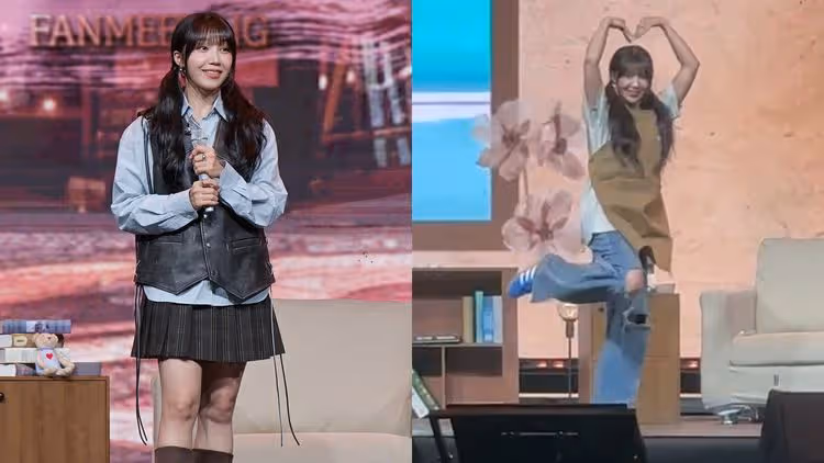 16蹲不夠看！Apink鄭恩地襲台「升級32蹲」　連飆中文歌冒手汗