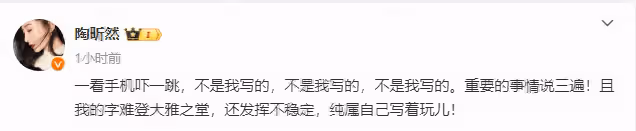 《甄嬛傳》劇中書法都是陶昕然所寫？本人否認：不是我寫的