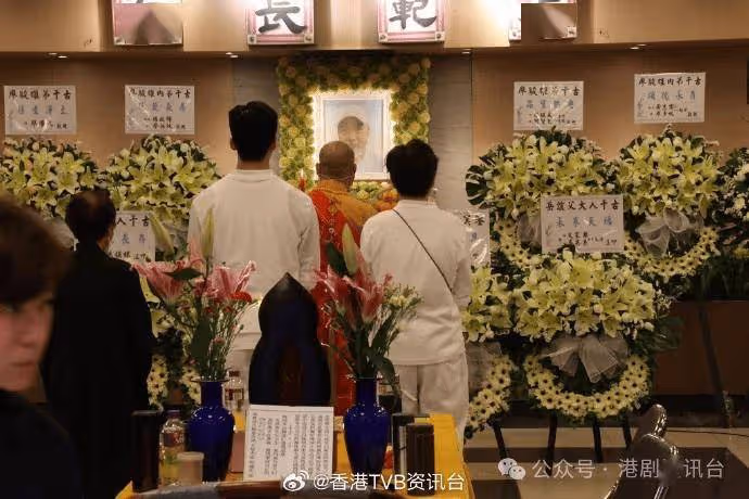 TVB老戲骨廖駿雄設靈!湯鎮業黃日華等明星送好友最後一程