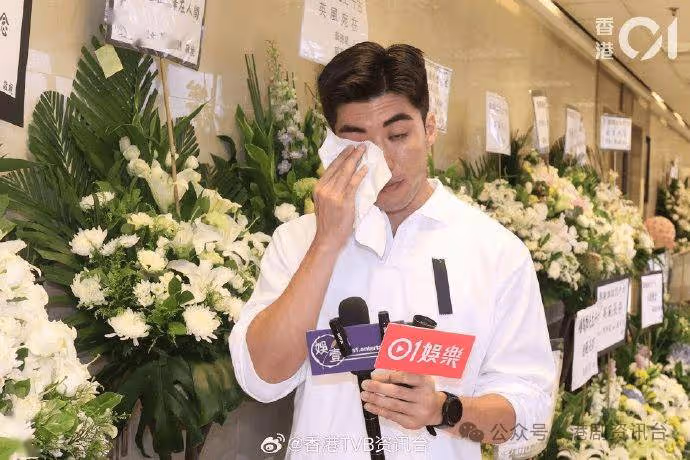 TVB老戲骨廖駿雄設靈!湯鎮業黃日華等明星送好友最後一程