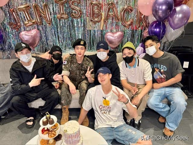 BTS防彈少年團Jin首退伍，一文了解全員回歸時間和最新軍職！