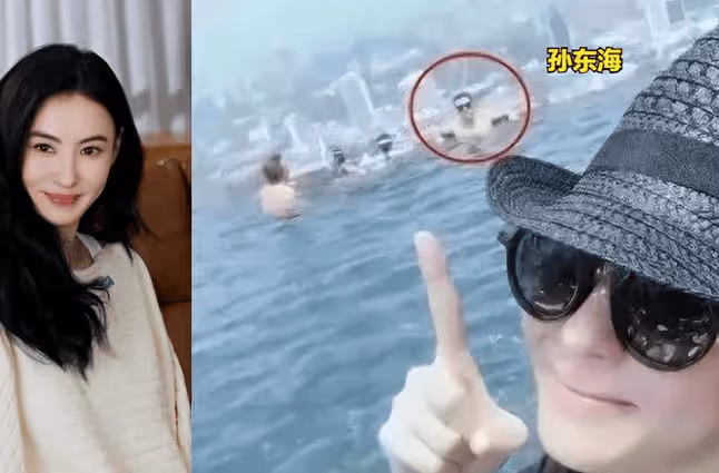 被曝婚訊後,張柏芝深夜回應,孫東海默認,網友:又中獎?