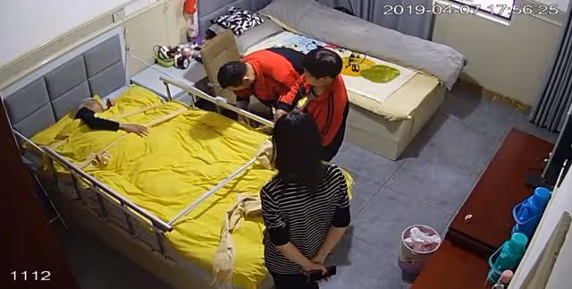 2019年,江西102歲老人死於養老院,被布條綁了7天,死前一直掙扎