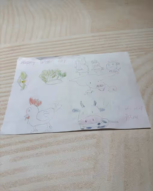 胡杏兒父親節感謝富豪老公,曬有3個兒子的幸福,手寫信很可愛