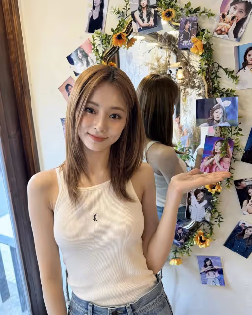 周子瑜慶生日套貼身白背心青春又性感　隊友Sana也愛這樣穿