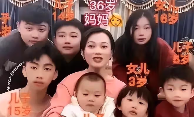 回顧:打工妹嫁給北大精英,婚後連生7胎:不想浪費丈夫基因