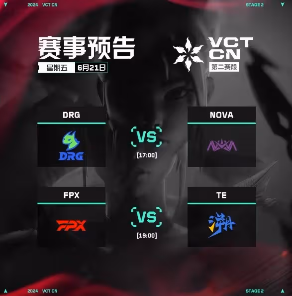 《無畏契約》VCT CN聯賽第二賽段首周賽果