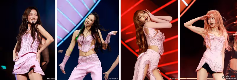 Jennie「超危險戰服」大露胸型!曝Lisa服裝出事