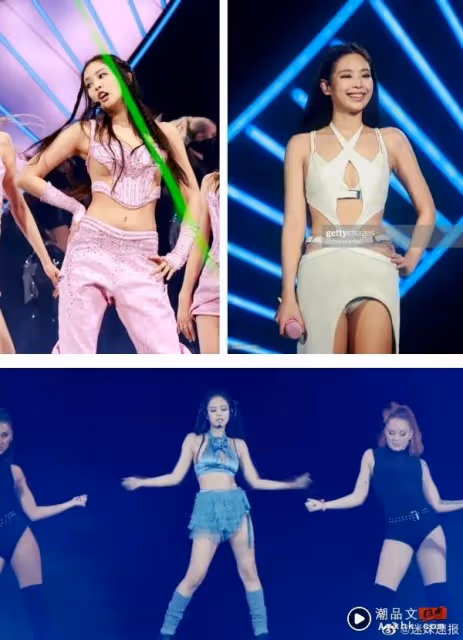 Jennie「超危險戰服」大露胸型!曝Lisa服裝出事