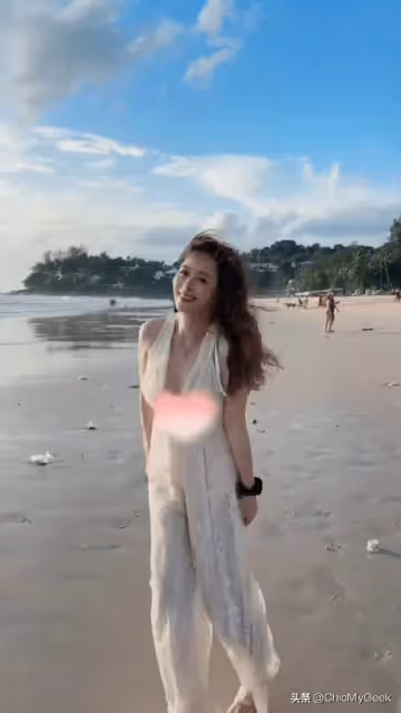 佘詩曼和七魔女姐妹團游泰國,49歲大秀素顏泳照!