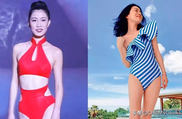 佘詩曼和七魔女姐妹團游泰國,49歲大秀素顏泳照!