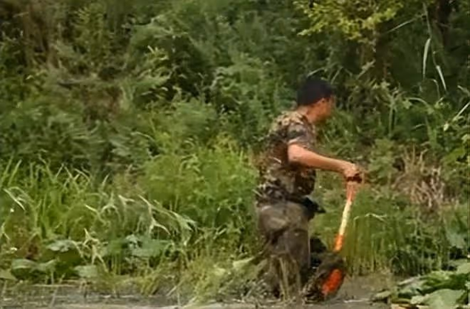 15年遼寧池塘出現「水怪」,逼走蟹吃光魚,男子抓到後靠它發大財