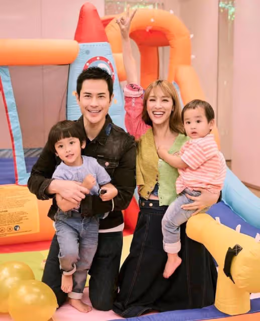 香港知名男星鄭嘉穎想要女兒,連生三個兒子,妻子拒絕再生第四胎
