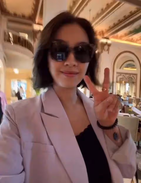 TVB花旦生子坐月後首出關,剪短髮素顏自拍容光煥發,網友:好想她拍劇