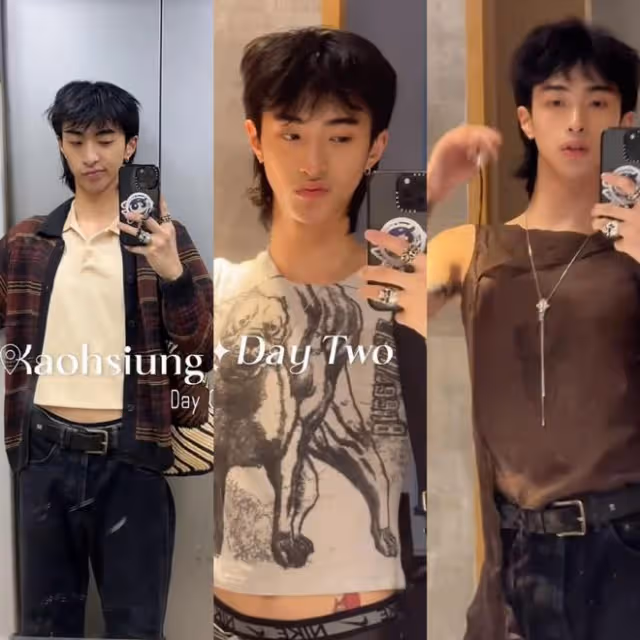 伊能靜兒子曬畢業旅行,同行的全是女生,摟著女同學拍照超大膽!