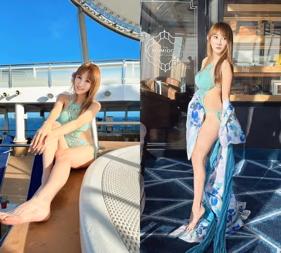 10億身家女歌手泳池畔曬火辣身材　去年才恢單跟前夫郵輪「愛回溫」？！