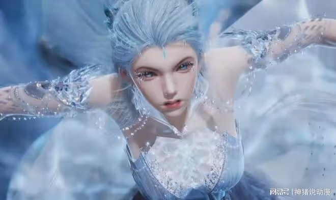 成年版雪帝形象曝光,顏值驚艷,白髮長腿,比女主王冬還美