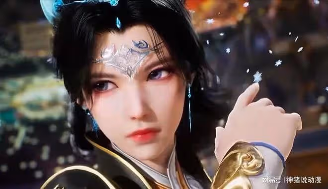 成年版雪帝形象曝光,顏值驚艷,白髮長腿,比女主王冬還美
