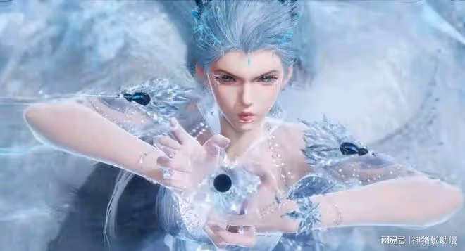 成年版雪帝形象曝光,顏值驚艷,白髮長腿,比女主王冬還美