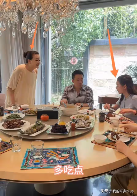 汪小菲一家現身商務聚餐，張蘭叮囑兒媳多吃點，馬筱梅反應好溫柔