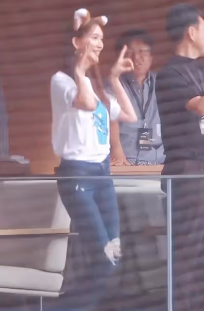林志玲棒球賽開球,在球場上跳舞太可愛,身材比韓國女愛豆還好
